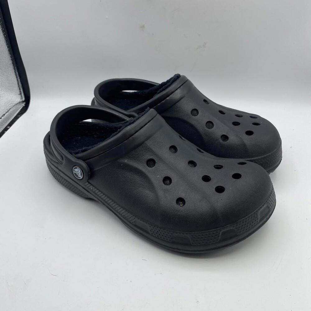 Crocs Winter Lined Clog Men's Size 7 Womens Size 9 - Picture 2 of 15